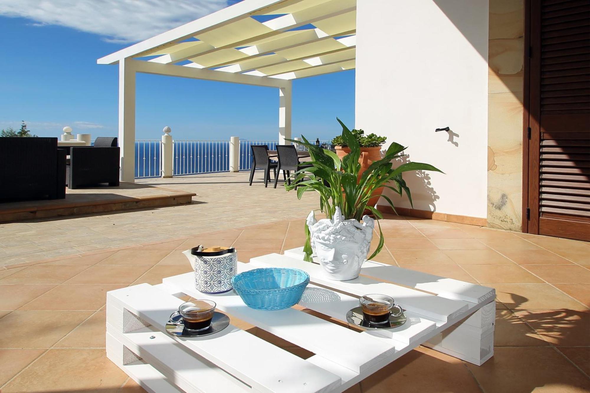 Dammuso By Local House - Private Infinity Pool & Seaview Villa *
